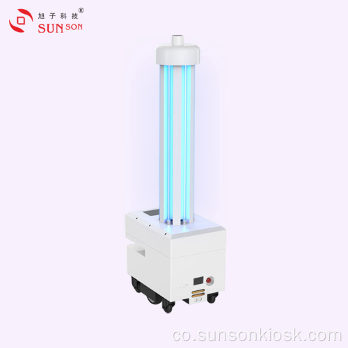 Robot di lampa anti-batterie UV